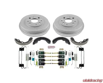 Power Stop Rear Autospecialty Drum Kit Rear Ford Escort 1993-1996 - KOE15324DK