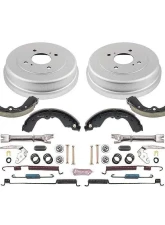 Power Stop Rear Autospecialty Drum Kit Rear Nissan Altima 1993-1998                                     - KOE15328DK - Image 2