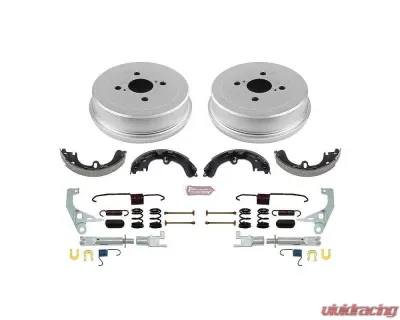 Power Stop Rear Autospecialty Drum Kit Rear Toyota Corolla 2000-2002 - KOE15363DK