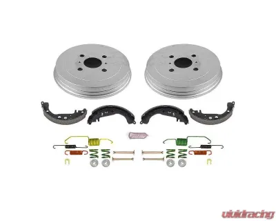 Power Stop Rear Autospecialty Drum Kit Rear Scion xA 2004-2006 - KOE15365DK