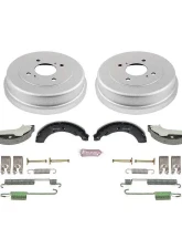 Power Stop Rear Autospecialty Drum Kit Rear Nissan Altima 1999-2001                                     - KOE15369DK - Image 2