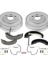 Power Stop Rear Autospecialty Drum Kit Rear Chevrolet Silverado 1500 2WD 2005-2008                                     - KOE15394DK - Image 2