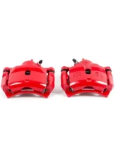 Power Stop Red Calipers w/Brackets - Pair Front Acura CL 1997-1999                                     - S1334 - Image 2