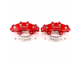 Power Stop Red Calipers - Pair Front Chevrolet Corvette 2006-2013