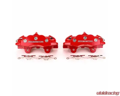 Power Stop Red Calipers - Pair Rear Chevrolet Corvette 2006-2013 - S15044