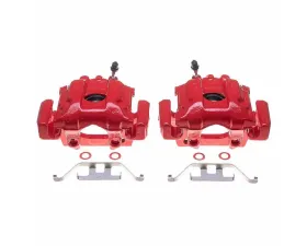 Power Stop Red Calipers - Pair Rear BMW 740i 1995