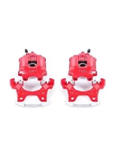 Power Stop Red Calipers w/Brackets - Pair Rear BMW M3 1995-1999                                     - S1890 - Image 2