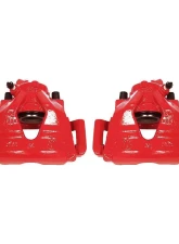Power Stop Red Calipers w/Brackets - Pair Front Volkswagen Beetle 1999-2010                                     - S2014 - Image 2