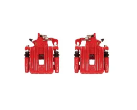 Power Stop Red Calipers w/Brackets - Pair Rear Volkswagen Beetle 2000-2010