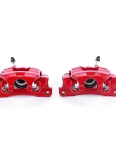 Power Stop Red Calipers w/Brackets - Pair Rear Lexus ES300 2000-2001                                     - S2610 - Image 2