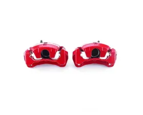 Power Stop Red Calipers w/Brackets - Pair Front Mitsubishi Eclipse 2006-2012