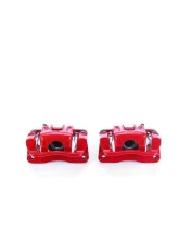Power Stop Red Calipers w/Brackets - Pair Rear Hyundai Santa Fe 2001-2006                                     - S2652 - Image 2