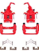 Power Stop Red Calipers w/Brackets - Pair Rear Honda S2000 2000-2009                                     - S2730 - Image 2