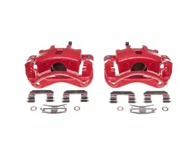 Power Stop Red Calipers - Pair Front Hyundai Elantra 2003-2005