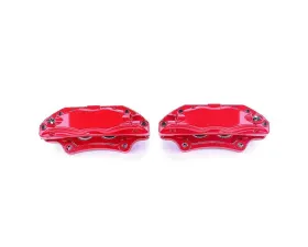 Power Stop Red Calipers w/o Brackets - Pair Front Acura TL 2004-2008
