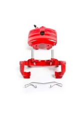 Power Stop Red Calipers w/Brackets - Pair Front Audi A3 2010-2012                                     - S2974 - Image 2