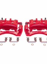 Power Stop Red Calipers - Pair Front Hyundai Santa Fe 2007-2009                                     - S3210 - Image 2