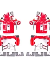 Power Stop Red Calipers w/Brackets - Pair Rear Acura CSX 2006-2011                                     - S3298 - Image 2