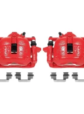 Power Stop Red Calipers w/Brackets - Pair Front Mini Cooper 2007-2016                                     - S3320 - Image 2