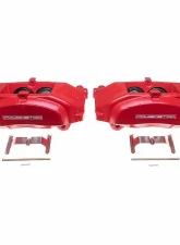 Power Stop Red Calipers w/o Brackets - Pair Front Lexus GS200t 2016-2017                                     - S3336 - Image 2