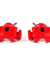 Power Stop Red Calipers w/Brackets - Pair Front BMW M3 1995-1999                                     - S3404 - Image 2