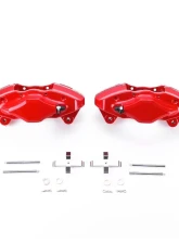 Power Stop Red Calipers w/o Brackets - Pair Rear Subaru Impreza 2008-2014                                     - S3780 - Image 2