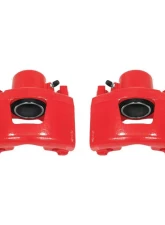 Power Stop Red Calipers w/o Brackets - Pair Front Buick LeSabre 1992-1993                                     - S4354 - Image 2