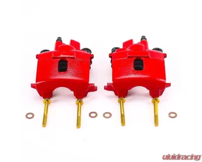 Power Stop Red Calipers w/o Brackets - Pair Rear Chrysler 300M 1999-2004 - S4372