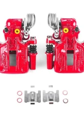 Power Stop Red Calipers w/Brackets - Pair Rear Ford Taurus 1993-2007                                     - S4536 - Image 2