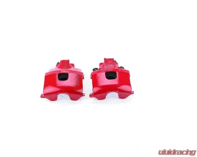 Power Stop Red Calipers w/o Brackets - Pair Front Chrysler 300M 1999-2004 - S4642
