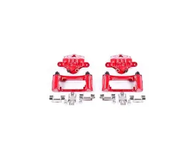 Power Stop Red Calipers w/Brackets - Pair Rear Chevrolet Camaro 1998-2002