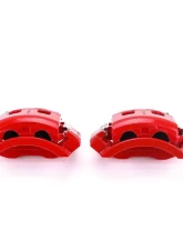 Power Stop Red Calipers w/Brackets - Pair Front Dodge Ram 1500 2000-2001                                     - S4762A - Image 2