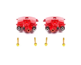 Power Stop Red Calipers w/o Brackets - Pair Rear Chrysler PT Cruiser 2001-2010