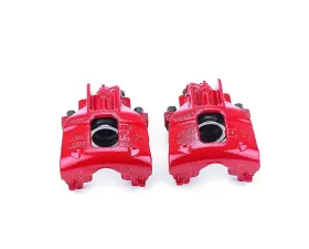 Power Stop Red Calipers w/o Brackets - Pair Front Ford Focus 2000-2004