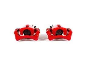 Power Stop Red Calipers w/Brackets - Pair Rear Ford Thunderbird 2002-2005