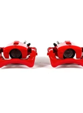 Power Stop Red Calipers w/Brackets - Pair Rear Ford Thunderbird 2002-2005                                     - S4812 - Image 2