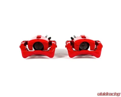 Power Stop Red Calipers w/Brackets - Pair Rear Ford Thunderbird 2002-2005 - S4812
