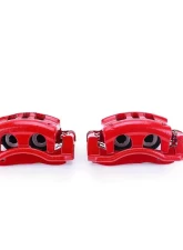 Power Stop Red Calipers w/Brackets - Pair Front Ford Crown Victoria 2003-2011                                     - S4840 - Image 2