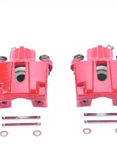 Power Stop Red Calipers w/o Brackets - Pair Rear Ford Crown Victoria 2003-2011                                     - S4850 - Image 2
