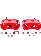 Power Stop Red Calipers w/Brackets - Pair Front Chevrolet Cobalt 2007-2010                                     - S4880A - Image 2