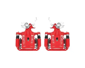 Power Stop Red Calipers w/Brackets - Pair Rear Ford Fusion 2006-2012