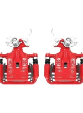 Power Stop Red Calipers w/Brackets - Pair Rear Ford Fusion 2006-2012                                     - S5002 - Image 2