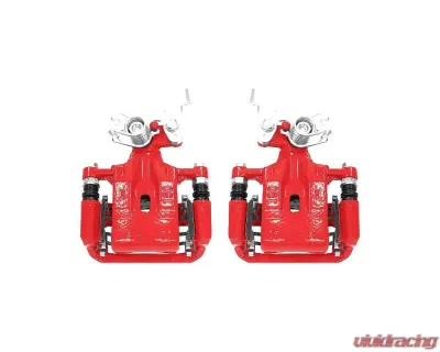 Power Stop Red Calipers w/Brackets - Pair Rear Ford Fusion 2006-2012 - S5002