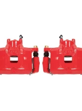 Power Stop Red Calipers w/Brackets - Pair Front Dodge Caliber 2007-2012                                     - S5032A - Image 2