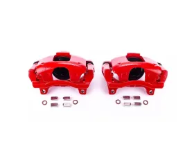 Power Stop Red Calipers w/Brackets - Pair Front Dodge Journey 2009-2012
