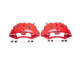 Power Stop Red Calipers - Pair Rear Chevrolet Silverado 3500 HD 2011-2016