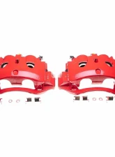 Power Stop Red Calipers - Pair Rear Chevrolet Silverado 3500 HD 2011-2016                                     - S5330 - Image 2