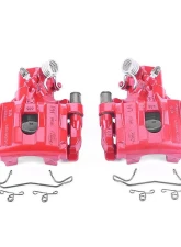 Power Stop Red Calipers w/Brackets - Pair Rear Ford Focus 2012-2017                                     - S6284B - Image 2