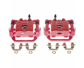 Power Stop Red Calipers - Pair Rear Nissan Leaf 2017-2019