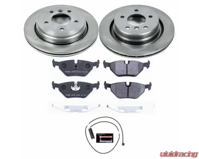 Power Stop Track Day Brake Kit Rear BMW Z3 1998-2002 - TDBK3030